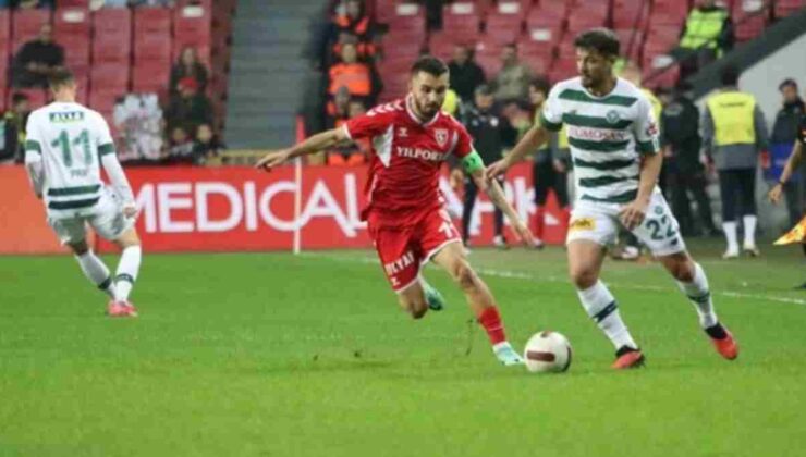 Samsunspor Penaltıdan Bulduğu Golle Konyaspor’u Durdurdu