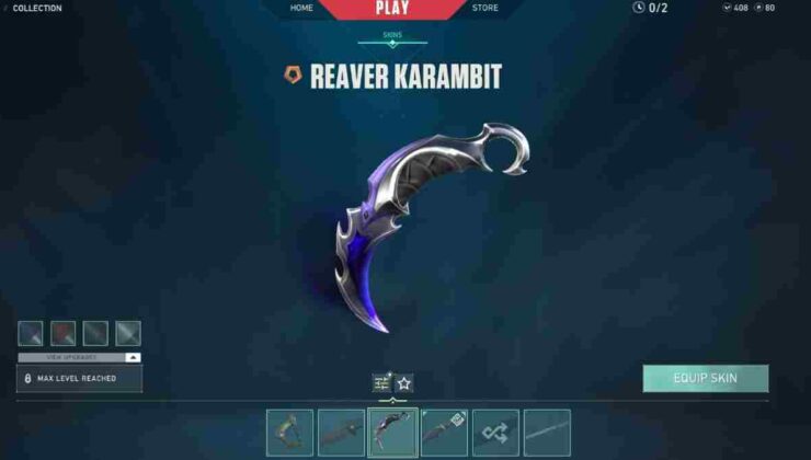 Valorant Yağmacı Karambit Kaç VP?