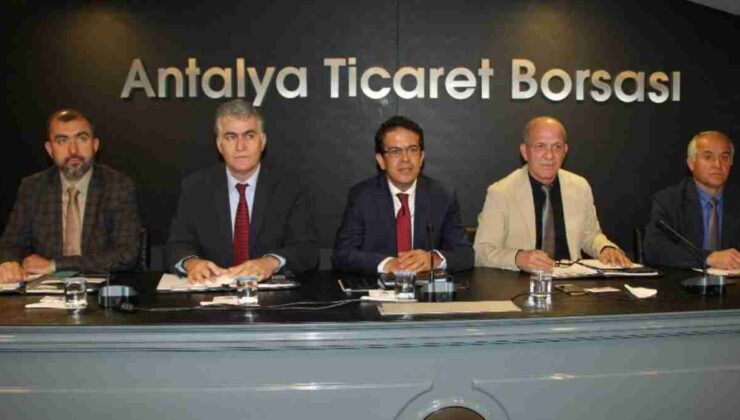 Antalya Ticaret Borsası’nda Yapılan Müşterek Komite Toplantısında Ekonomik İşbirliği Vurgusu