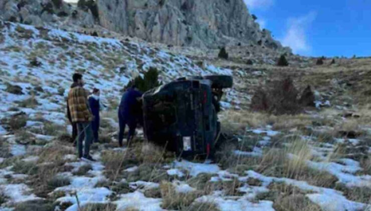 Antalya’da Mucizevi Kurtuluş: SUV Uçurumdan Uçtu, Yolcular Yara Almadan Kurtuldu