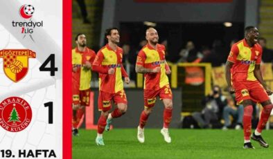 Göztepe, Ümraniyespor’u Farklı Geçti ve İkinci Sıraya Yükseldi