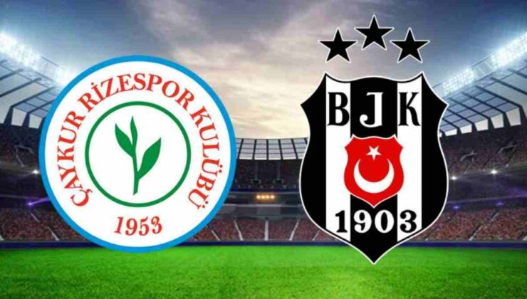 Kartal Rize’de Fırtına Gibi Esti: Beşiktaş 4-0 Kazandı!