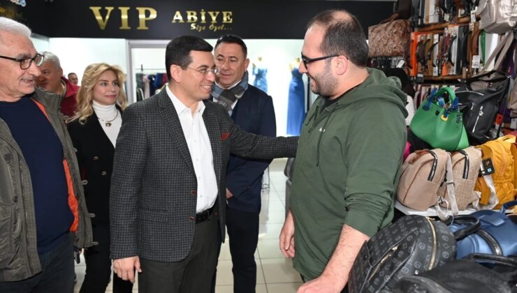 Hakan Tütüncü, Antalya’daki Esnaf Ziyaretlerinde Talepleri Dinledi