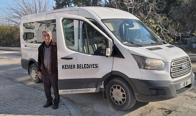 Kemer Belediyesi’nden Toplumsal Hizmet: Hasta Vatandaşlara Ücretsiz Servis İmkanı