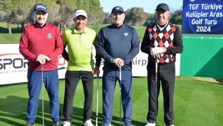 Antalya’da Türkiye Kulüpler Arası Golf Turuyla Spor ve Dostluk Buluştu