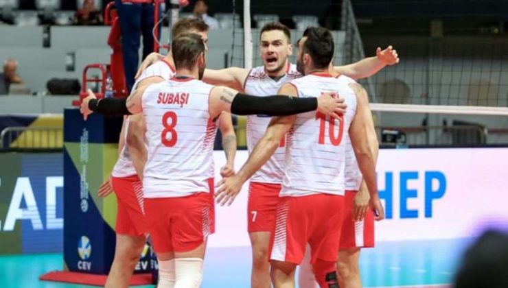 A Milli Erkek Voleybol Takımı Avrupa Şampiyonası’na Hazırlanıyor