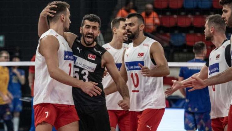 A Milli Erkek Voleybol Takımı, Portekiz ile Maç Yapıyor