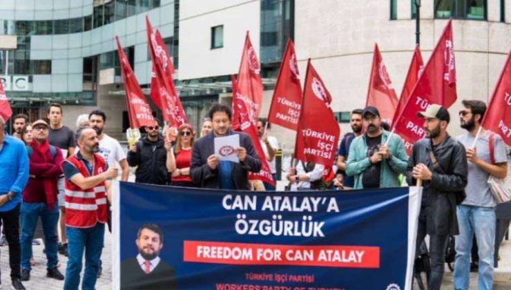 Can Atalay’ın Tutukluluğu ve Eylemler: TİP’den İngiltere’de Protesto