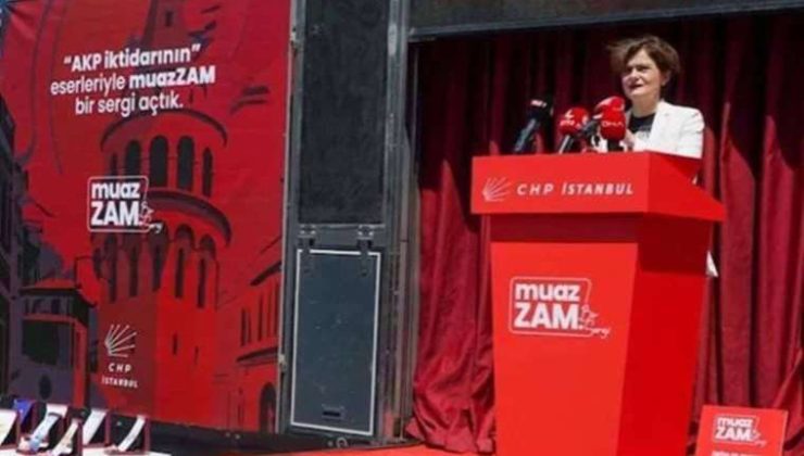 CHP İstanbul İl Başkanı Canan Kaftancıoğlu’ndan Eyüpsultan’da Basın Açıklaması