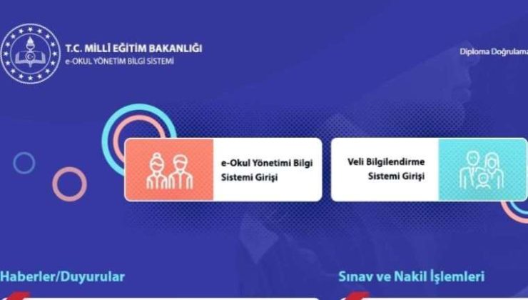 E-Okul Notları ve Veli Bilgilendirme Sistemi Hakkında Bilgiler