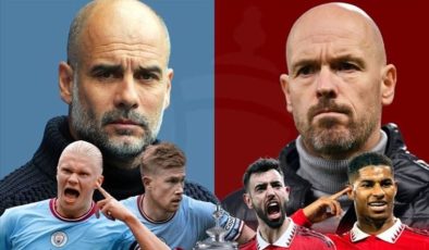 Emirates FA Cup Finalinde Manchester City ve Manchester United Karşılaşıyor