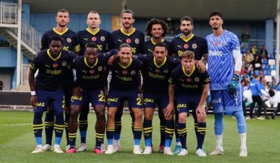 Fenerbahçe’nin Neftçi Bakü ile Hazırlık Maçı