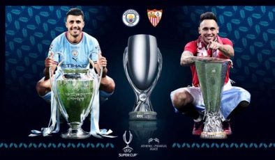 Futbolda UEFA Süper Kupa 2023: Manchester City ve Sevilla Karşılaşması