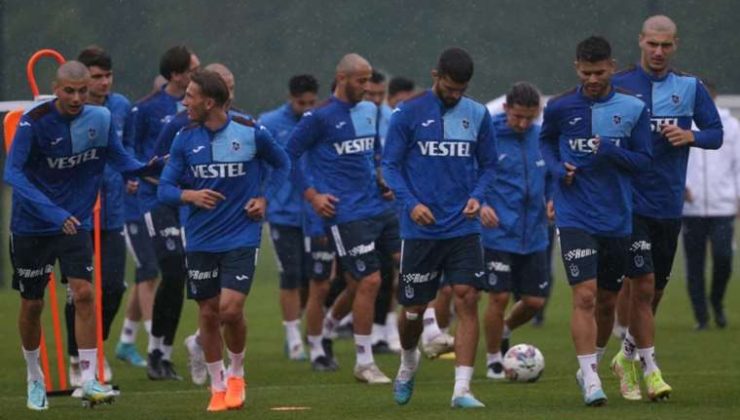 Trabzonspor, MOL Fehervar ile Hazırlık Maçına Çıkıyor