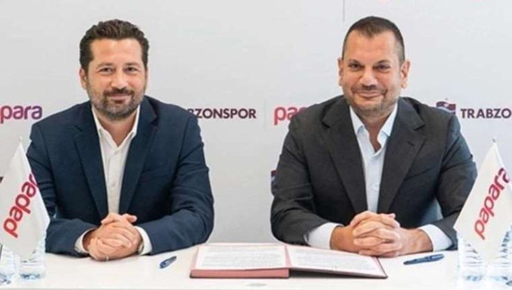 Trabzonspor ve Papara’nın Stadyum Sponsorluk Anlaşması