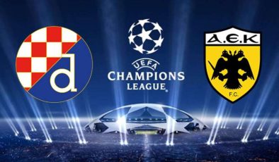 UEFA Şampiyonlar Ligi 3. Eleme Turu: Dinamo Zagreb – AEK Maçı